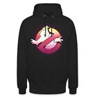 Ghostbusters Retro Neon Logo Unisex Hoodie