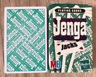 A pack of JENGA MB Games / Hasbro playing cards - 2000