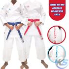 KarateGi Arawaza Kata Deluxe Evo WKF Approved Kit Premier League (2 giacche + 1