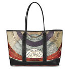 Borse donna a spalla Gattinoni Planetarium Shopping Bag L Nera Nero Shopper