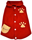 CAPPOTTINO CANE PILE ROSSO USATO