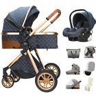 Passeggino TRIO Baby Carrozzina 3in1 Bambini Neonati OVETTO VARI COLORI