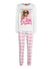 Barbie Pigiama donna in cotone interlock