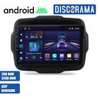 AUTORADIO ANDROID JEEP RENEGADE 2016-2020 STEREO AUTO TOUCH 9" WIFI NAVIGATORE