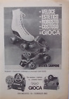 Pubblicità Advertising Werbung Italian Clipping 1975 PATTINI GIOCA .