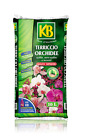 Terriccio orchidee specifico fiori piante terra torba con corteccia 10 litri