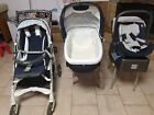 Trio Inglesina Otutto completo Usato Navicella Passeggino Ovetto con base Auto