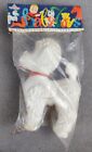 BABY TOYS BARBONCINO BIANCO PLASTICA CANE CAGNOLINO VINTAGE NEW APS POLISTIL