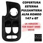 Coperchio per pulsantiera alzavetri alfa romeo 147 GT copertura tappo finestrini