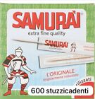 600 stuzzicadenti samurai confezionati singolarmente