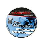 500 pallini mosquito per carabina aria compressa cal. 4.5mm piombini krm