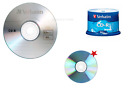 OFFERTA CD-R VERBATIM 100% Vergini Vuoti 52X  700Mb Per Audio 80 Min ORIGINALI