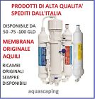 RONPSFV AQUILI osmosi con filtro NO3 PO4 SiO2 e Valvola Lavaggio - 100 GLD