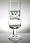 Vintage DAB Dortmunder Actien Original - 0.3L Beer Glass Embossed Logo *RARE*