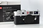 Leica M7 0,72 10504 Silver in Mint Condition With Box and Strap