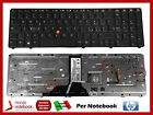 Tastiera Notebook HP Elitebook 8760W 8770W con Trackpoint Retroilluminata (Nera)