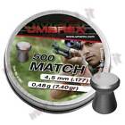 PIOMBINI UMAREX MATCH PRO CAL 4.5 mm TESTA PIATTA PER PISTOLA CARABINA FUCILE