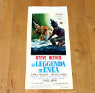 LA LEGGENDA DI ENEA locandina poster Steve Reeves Garko Romani Guerra Lotta G17