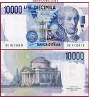 ITALY  ITALIA  10.000 10000 LIRE VOLTA LETTERA K  19.8.1998 - P 112d - FDS / UNC