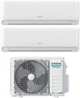 Hisense Climatizzatore Dual Split Inverter 12000+12000 Btu A++/A++ R32 Ecosense