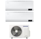 CLIMATIZZATORE DUAL SPLIT SAMSUNG CEBU 9000+12000 BTU 9+12 R32 WIFI A+++