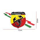 Stemma Logo Emblema Tricolore Laterale Per Abarth Fiat 500 595 695 Punto 124