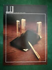 PUBBLICITA  ORIGINALE - ADVERTISING - WERBUNG PENNE ACCENDINI "DUNHILL" 1979