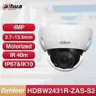 Dahua 4MP 8MP Motorized vari-focal Dome Camera Night Vision IR 60m Alarm Audio