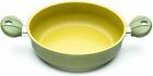 Tegame Due Maniglie Illa 24cm Antiaderente all Olio D Oliva 100% Made in Italy