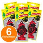 Arbre Magique Profumatore per Auto Classic a Lunga Durata Profumo Black Rose 6x