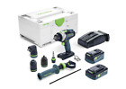 Trapano avvitatore a percussione Festool TPC18/4 5,2/4I-Set/XL-SC