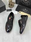 Prada scarpe uomo eleganti nere