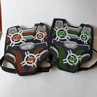 2 Nerf Vest Tag Target Body Plate Green Orange Kids Hasbro Toy Excellent