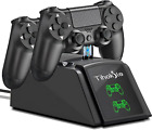 Tihokile Caricatore Joystick PS4, Caricatore Controller PS4 Con Display LED