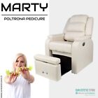 Marty Poltrona pedicure spa estetica con pistone a gas regolazione schienale