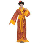 Geisha Kostüm Japan Kimono Kleid Damenkostüm Japanisch Asiatische Verkleidung