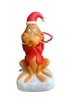 HOLIDAY 12 in MAX The Grinch Dog Lighted Blow Mold Christmas Home Decor DR SEUSS