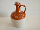 BOTTIGLIA CERAMICA TERRACOTTA MONKS WHISKY - VUOTA (EMPTY) - VINTAGE