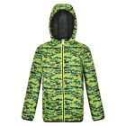 Regatta Lever Giacca Impermeabile Camo Ripiegabile Bambini (RG7259)