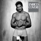 BOXER UOMO ENRICO COVERI EB1000 BIANCO - NERO