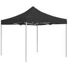 vidaXL Gazebo Professionale Pieghevole Alluminio 2x2 m Antracite