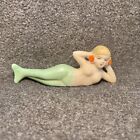 Antique Japan Bisque Bathing Beauty Nude Mermaid Figurine