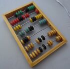 Vintage Russian Wooden Abacus - Wood Calculator, USSR Retro Math Tool