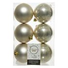 Confezione 6 Palline Albero di Natale D. 8 cm Sfera Mix Pearl Amicasa