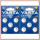 10 VARTA Litio CR2032 Batterie Pile CR KECR 2032 L14 SB-T15 LF-1/2V 5004L