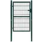 Cancello Cancelletto giardino 2D Porta (singolo) antracite 106 x 190 cm vidaXL