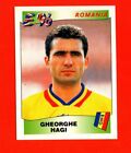 GHEORGHE HAGI ROMANIA FIGURINE  PANINI euro 96 #167  perfetta NUOVA  VEDI FOTO