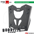 ATTACCO PIASTRA NERA GIVI ALLUMINIO ANODIZZATO BAULETTO MONOKEY BMW R 1300 GS