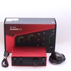 Focusrite Scarlett 4i4 4th Gen USB Audio Interface - UNUSED