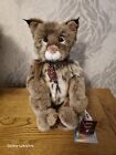 Charlie Bears CUBBY HOLE Bearhouse Collection Bobcat Rare